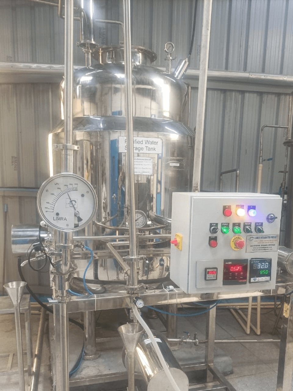 Purified water Storage & Distribution